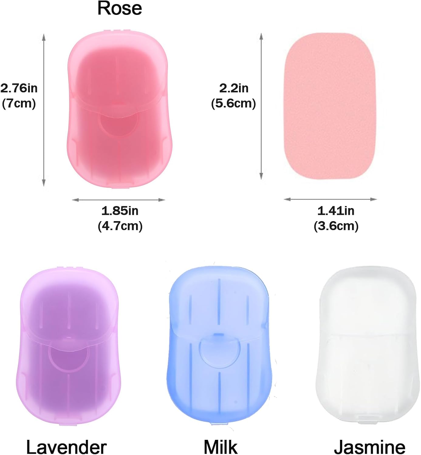 4 Boxes (200 Sheets) Hand Washing Soap Sheets for Outdoor Travel,Portable Hiking Washing Hand Paper Soap for Travel, Party, School, Camping - Image 5